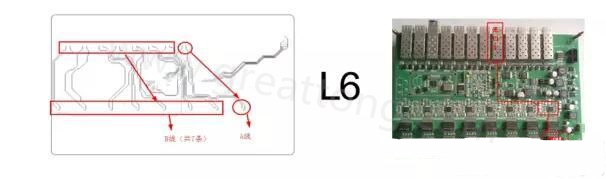 根據(jù)客戶端提供的信息，確認(rèn)為L6層光口8與芯片8之間的兩條差分阻抗線調(diào)試不通-深圳宏力捷