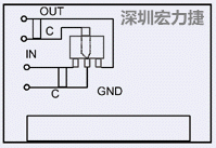 圖3：降壓電路的PCB設(shè)計示例。