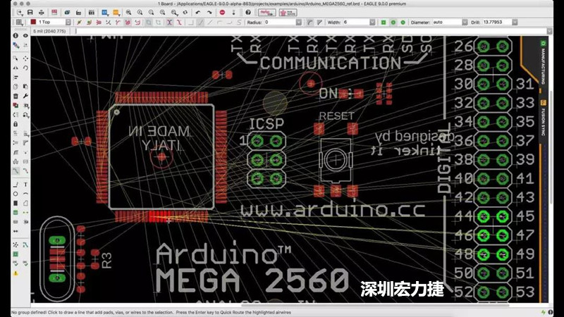 CadSoft EAGLE是一款專業(yè)的印刷電路板(PCB)設(shè)計軟件，低成本、便于使用、功能強(qiáng)大。
